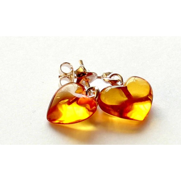 Silver-Amber-earrings